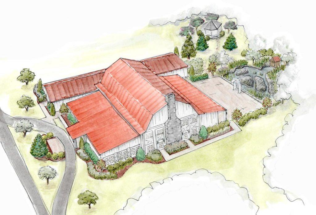 architectural renderings of venue space