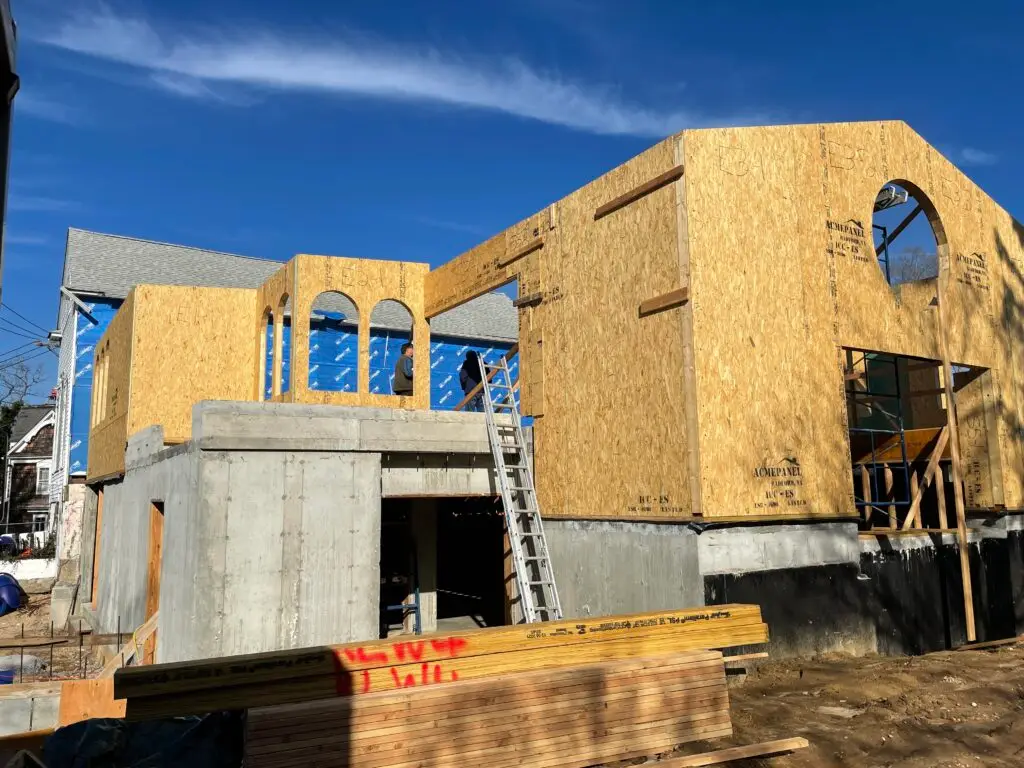 SIP wall installation on NY Synagogue renovation